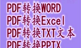 pdf转换成word文档