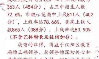 武汉中考成绩出炉