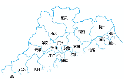 广东省中山市地图 中山南区在哪里